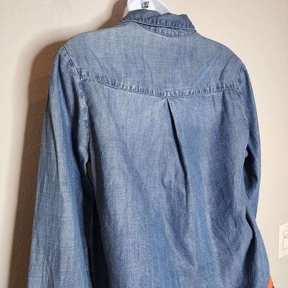 Cloth & Stone chambray button down - Picture 9 of 12